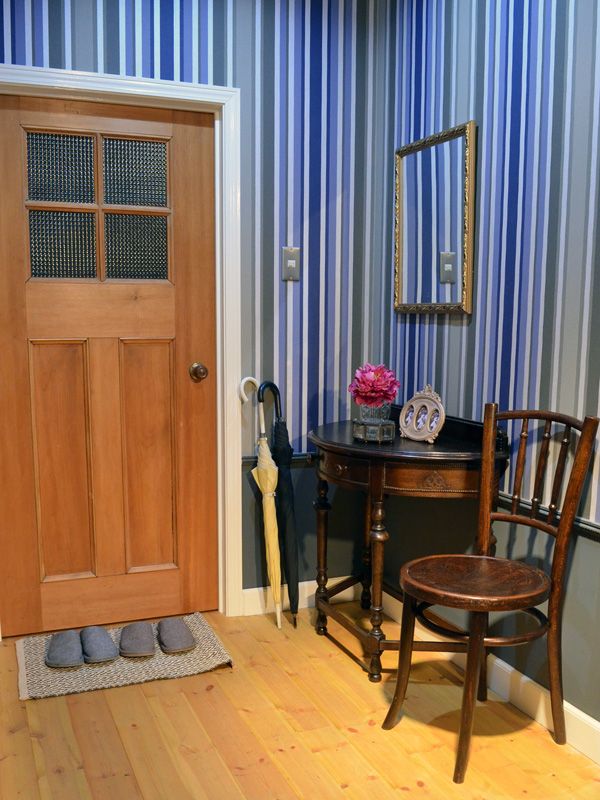 大好きなスペースで最後の撮影オーク材で作る玄関