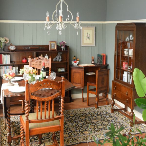 いつもの半分サイズを楽しむ、末っ子と2人のダイニング