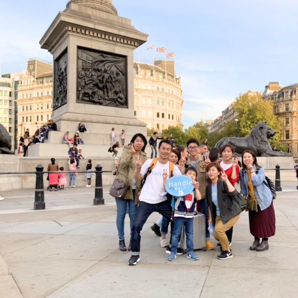 猿岩石がゴールした思い出の「トラファルガー広場」