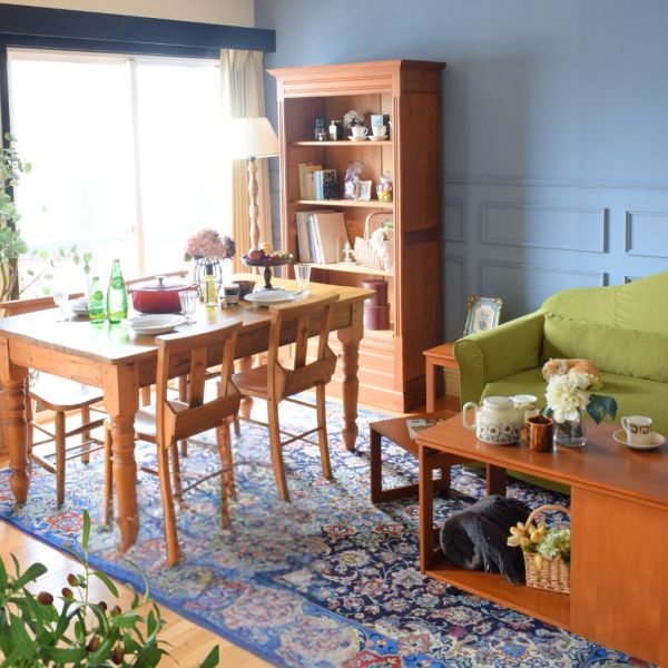 ナチュラルカントリーの | イスファハーンをプラスして大人色に仕上げたナチュラルLD