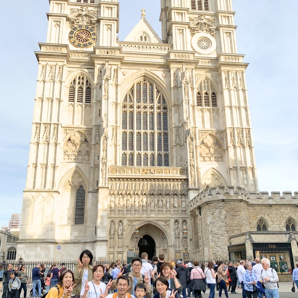 今日からイギリス！ロンドンの様子をご紹介します。