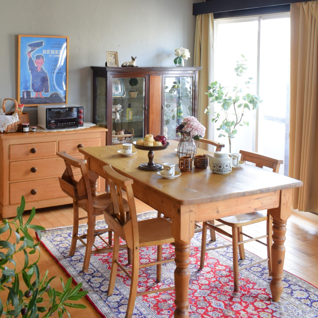 超忙しかった1週間を振り返る、ナチュラルなダイニング