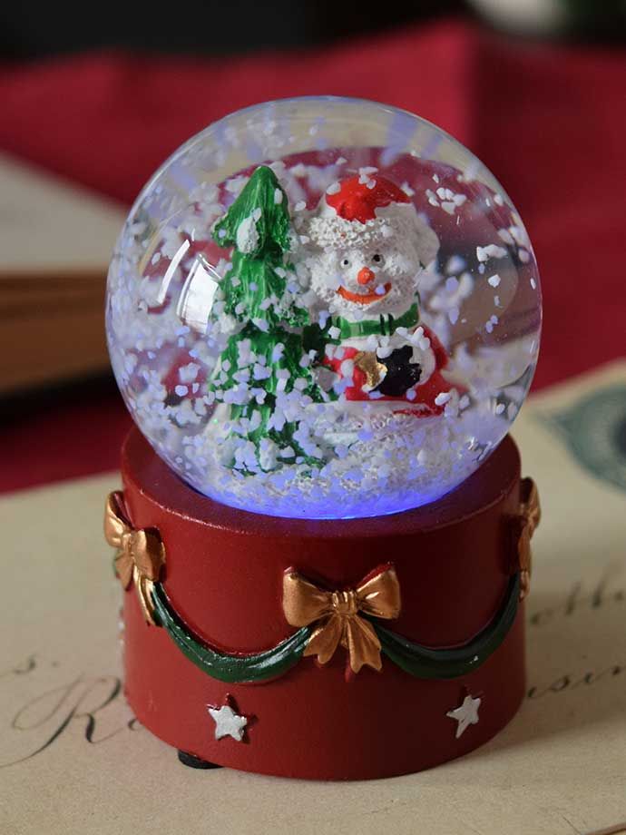 クリスマスのお部屋をおしゃれに彩るオブジェ、LED付きクリスマス