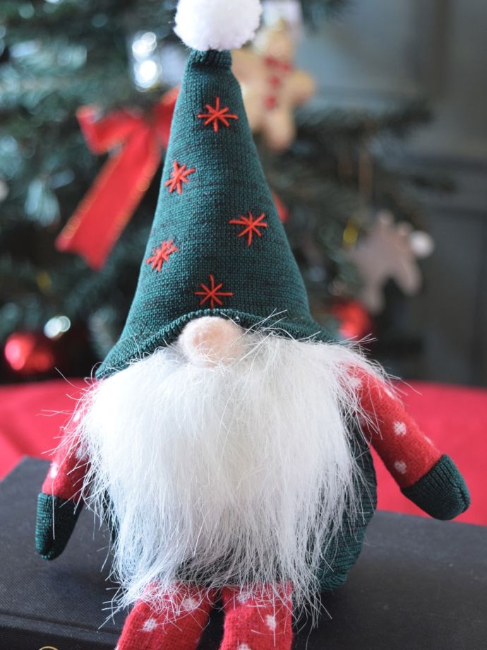 tomte ornament ❀ サンタの森のトムテ 緑の帽子 - 特撮