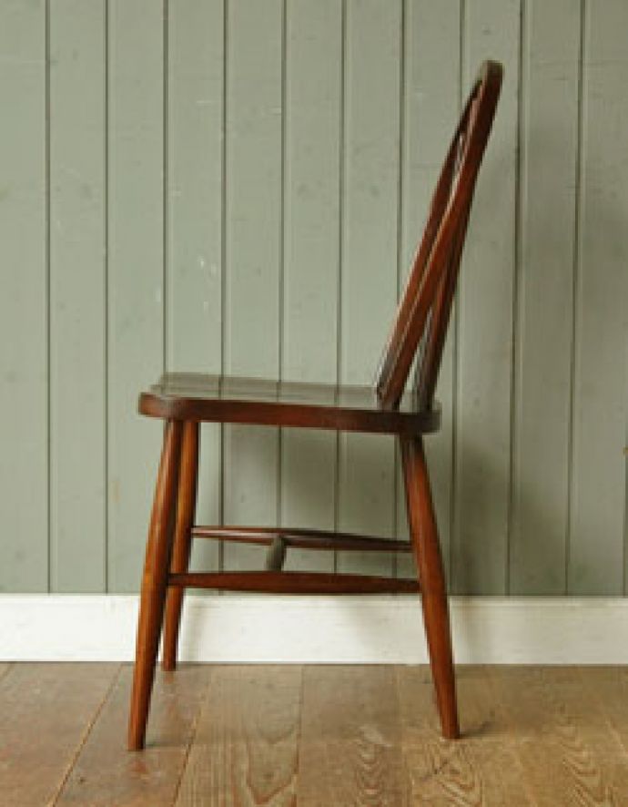 北欧スタイルの珍しい椅子、アンティークアーコール フープバック ...