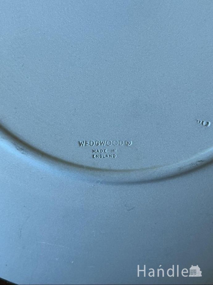 プレートのバックスタンプ