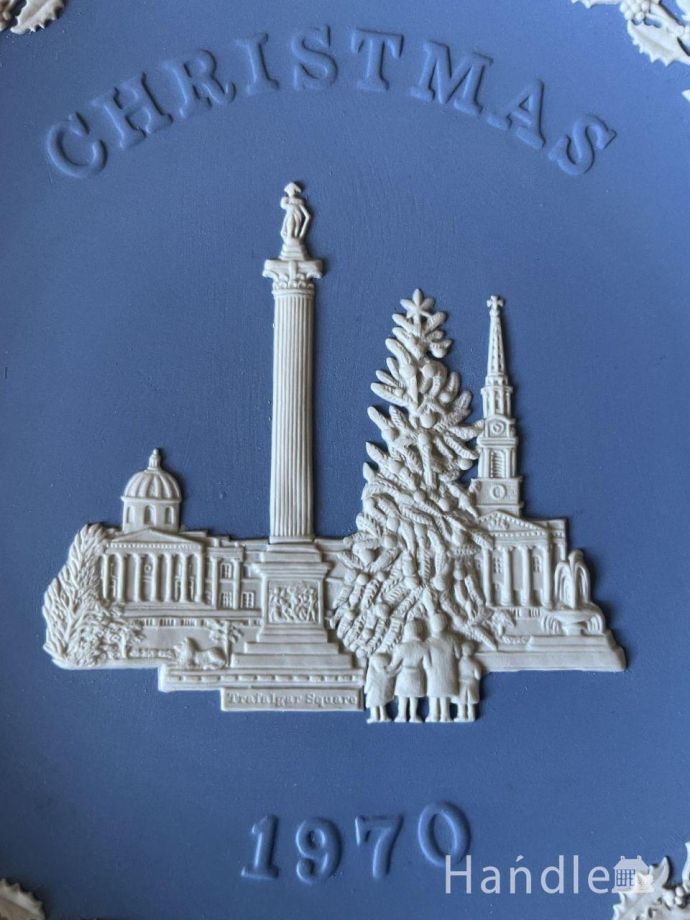 アンティークウェッジウッドのクリスマスプレート