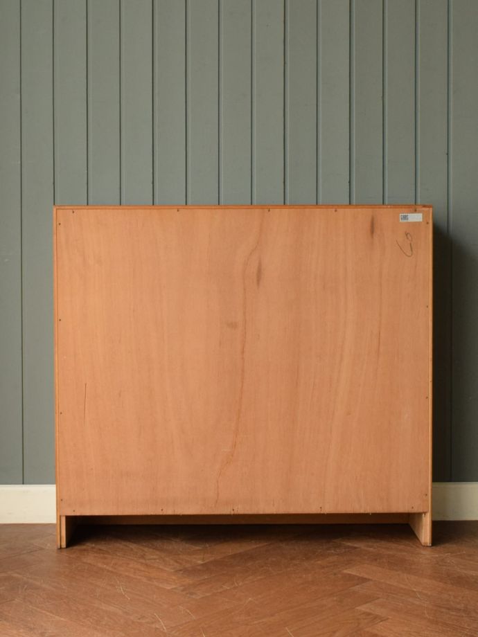 キャビネットの後ろ姿