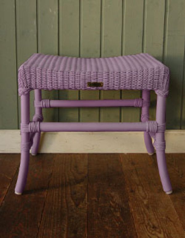 オリジナルロイド　Handleオリジナル ロイドルームスツール(Lavender tea)。後ろ姿もかわいらしいロイドルームチェア。(hol-05lt)