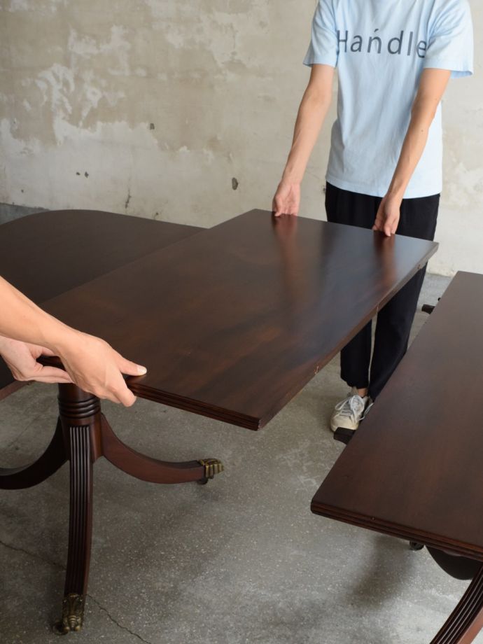 テーブルのサイズは簡単に変えられます