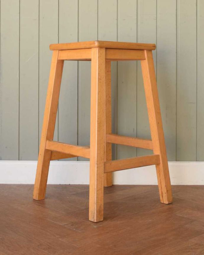 グランドセール 英国アンティーク木製スツール/イス椅子/チェア/踏み台