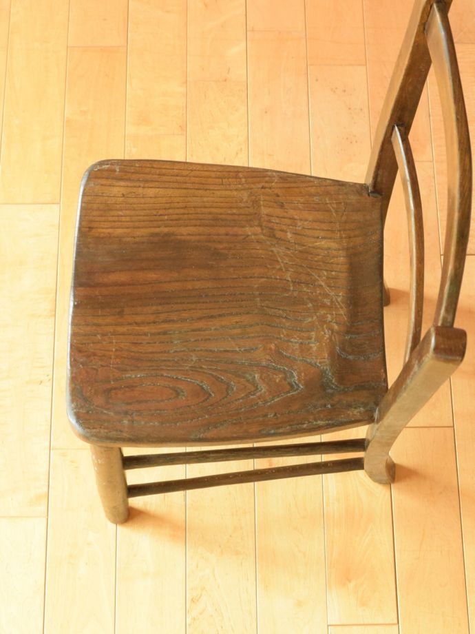 アンティークの椅子の座面