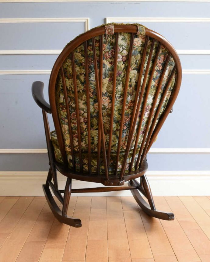 1940年代頃ビーチ材フランスアンティーク猫脚フットスツール/木製椅子イス/刺繍プチポワン80-183