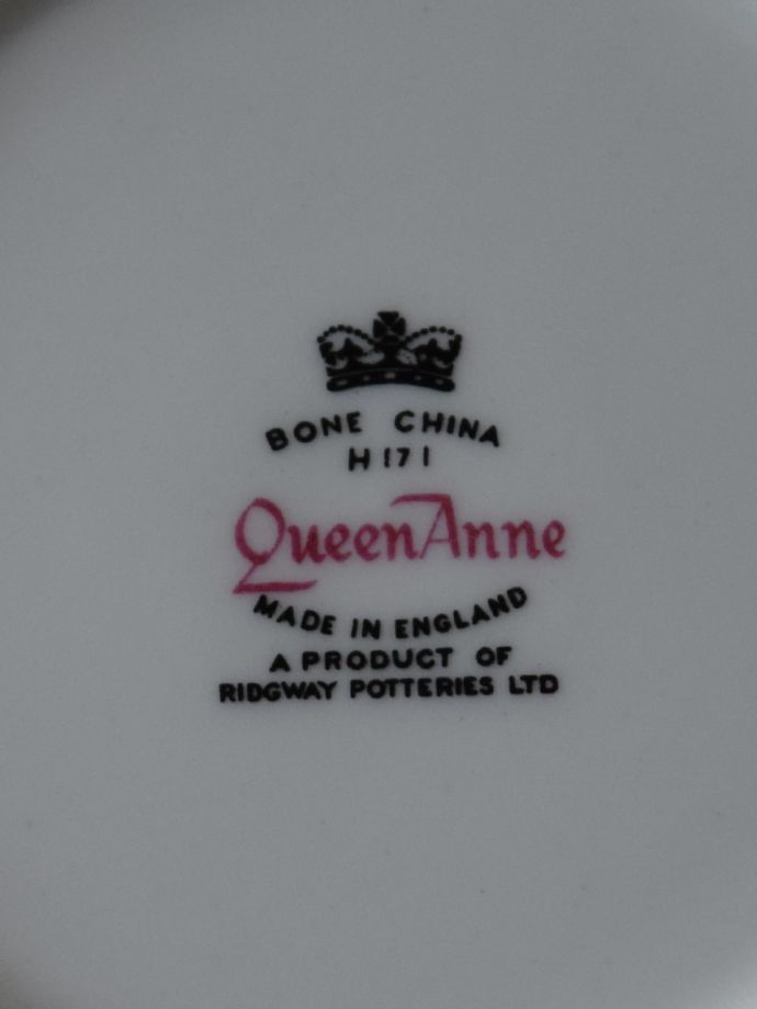 Queen Anneのバックスタンプ