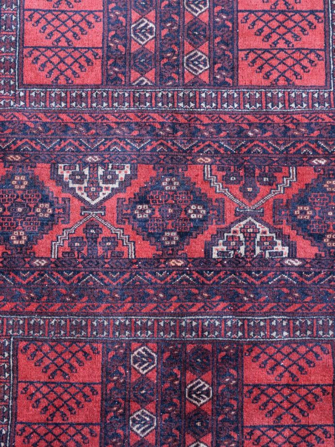 通販でクリスマス 未使用品 アフガンラグ トライバルラグ ウール絨毯 アンティーク ヴィンテージ アフガン絨毯 