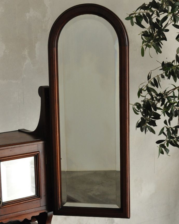 英国のアンティーク家具、三面鏡が付いた豪華なドレッシング