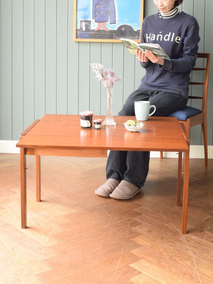 イギリスアンティーク家具 コーヒーテーブル バタフライテーブル