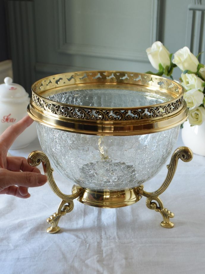 フランス　アンティーク　真鍮の可愛いカップ2個セット