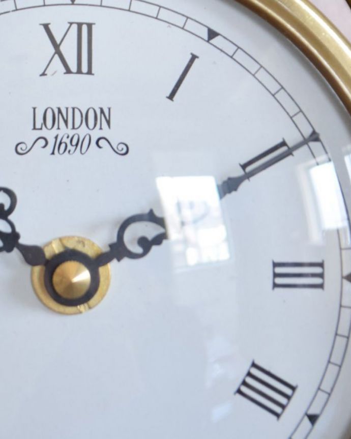 イタリアから届いたアンティーク調の掛け時計、カパーニ社の時計(n8-110)｜インテリア雑貨