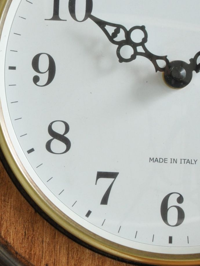 イタリアから届いたアンティーク調の掛け時計、カパーニ社の時計(n8-112)｜インテリア雑貨