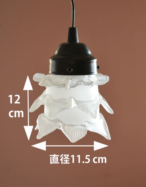 ペンダントライト　照明・ライティング　アンティーク風エンジェルペンダントランプ（ホワイト）。※シェードのみの販売はしていません。(pl-121)