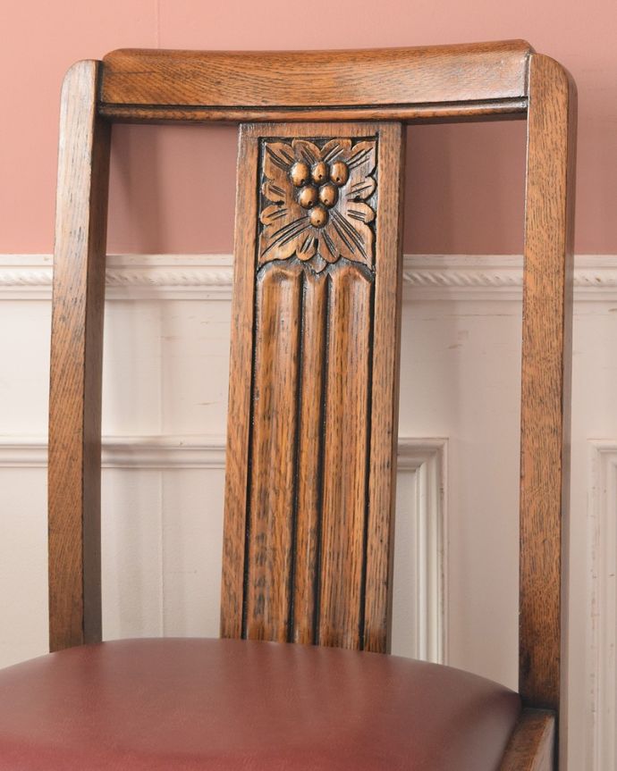 11520円 【送料無料/新品】 タP347 2 イギリスアンティーク バルボスレッグの重厚な古い木製チェア 英国家具イス椅子カフェLパ