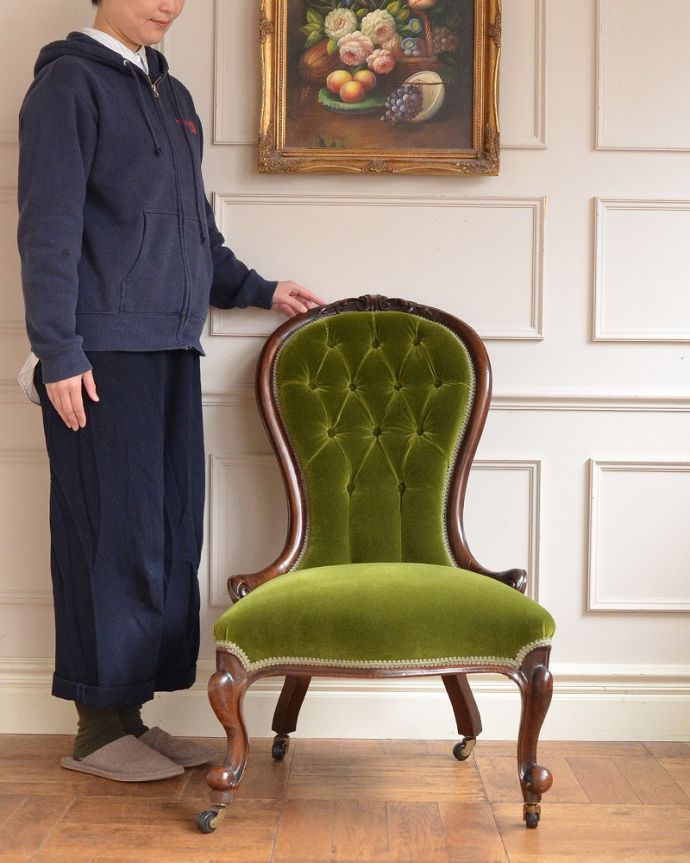 イギリスアンティーク家具 キッズチェア 子供椅子 チェア 英国製 175-2 ...