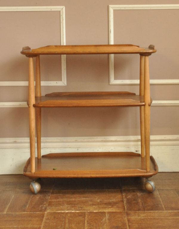 アーコール バタフライ トローリー ワゴン ヴィンテージ家具 イギリスビンテージ ERCOL(アーコール