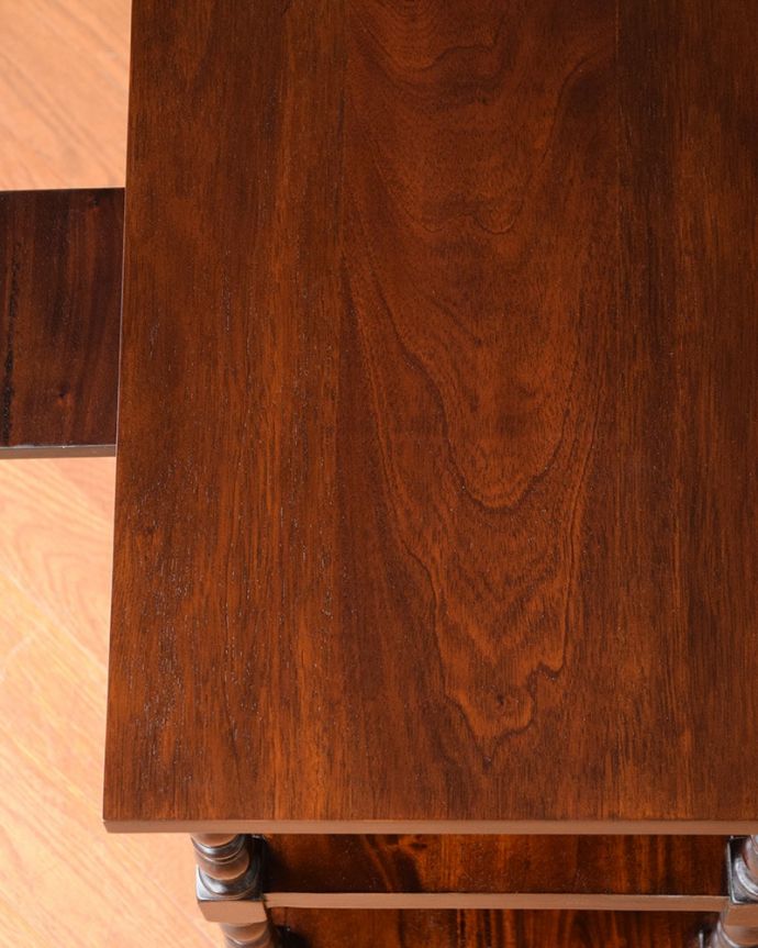 アンティーク風のキッチンキャビネット、マホガニー材のサービングテーブル(y-386-f)｜アンティーク風