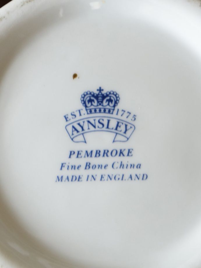 エインズレイのバックスタンプ