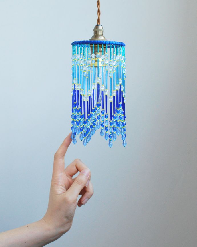 おしゃれなビーズランプ