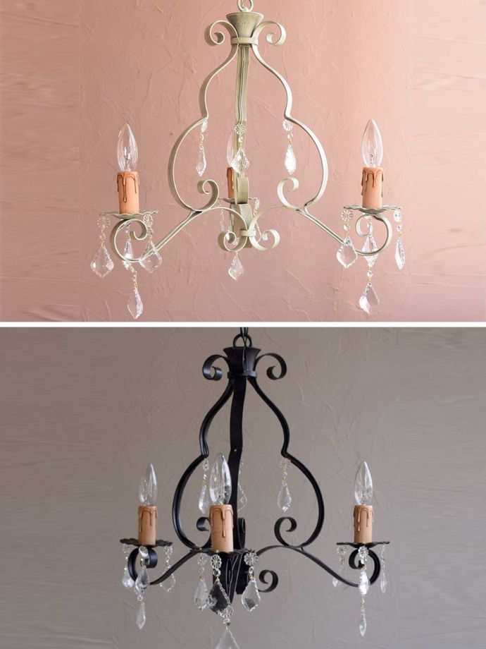 色違いで選べるシャンデリア