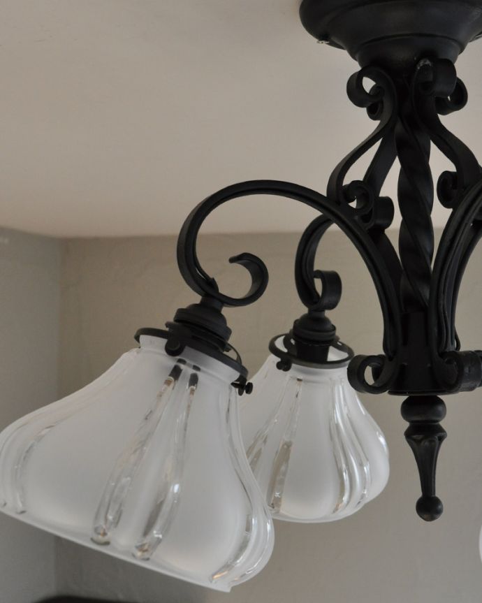 アイアンのしなやかな曲線