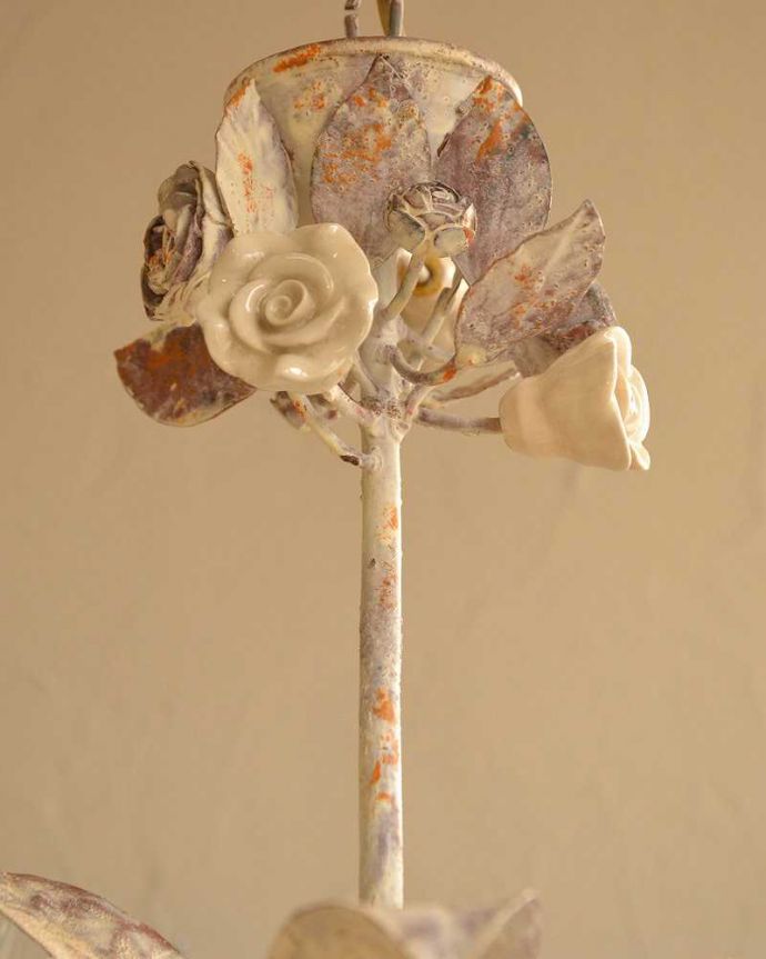 シャンデリア　照明・ライティング　フランス輸入の素敵なシャンデリア（Ｅ14シャンデリア球6個付）Chandelier Icare Small Size。。(cf-1054)