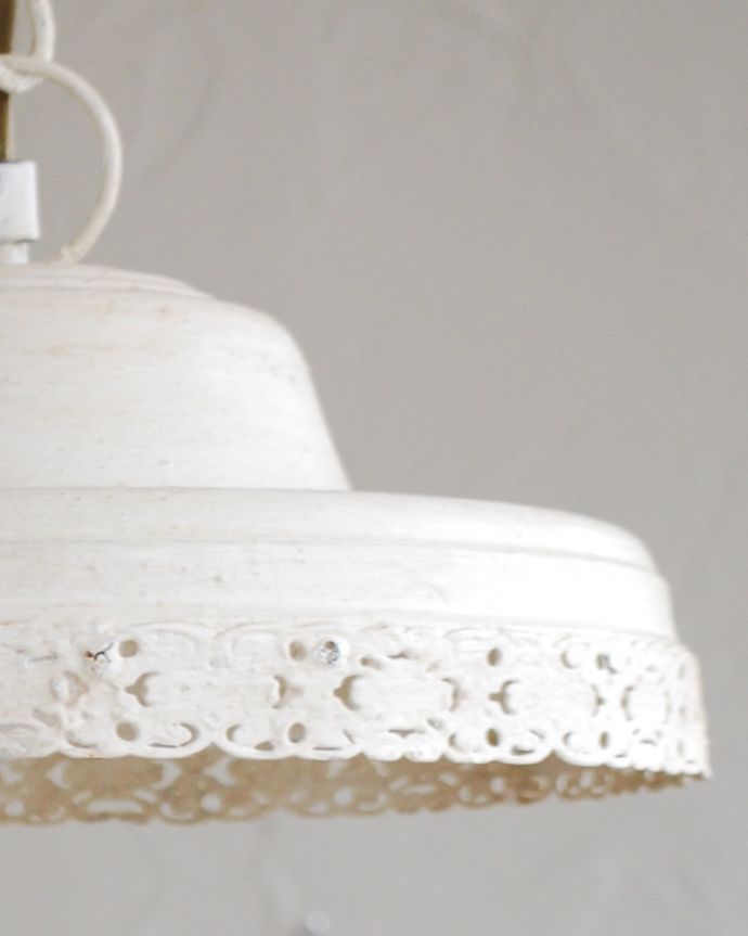ペンダントライト　照明・ライティング　フランス輸入の素敵なペンダントライト（Ｅ26球付）Chandelier Mantille Plat。。(cf-1056)