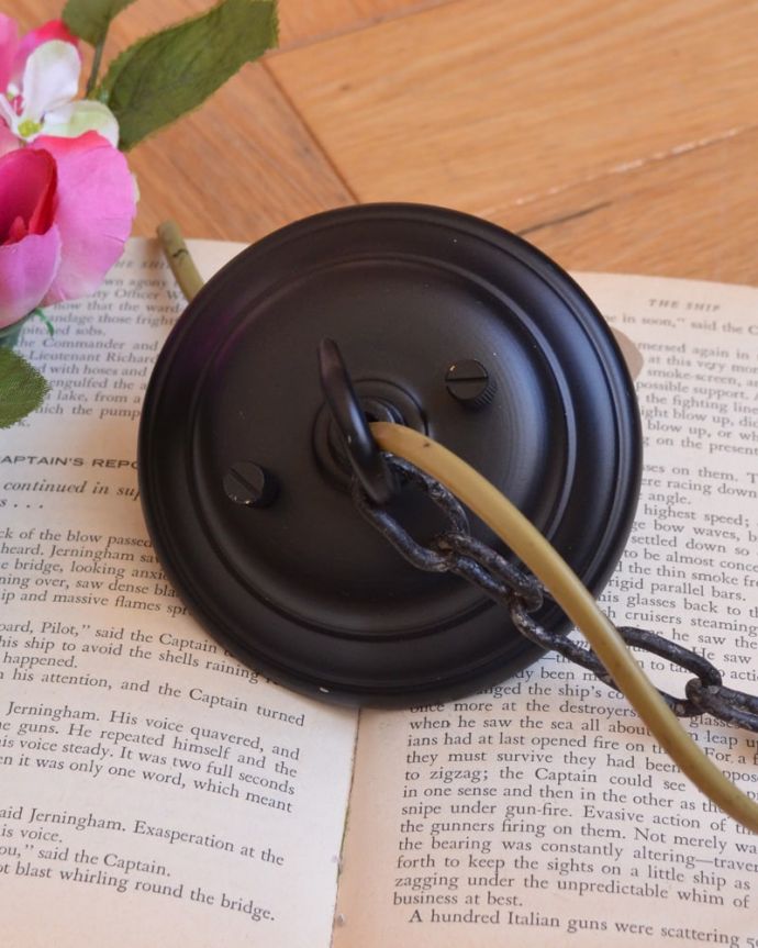 シャンデリア　照明・ライティング　フランス輸入のランタン型のシャンデリア（E14シャンデリア球4個付き）Chandelier Lanterne　カバーも付いています。(cf-1057)