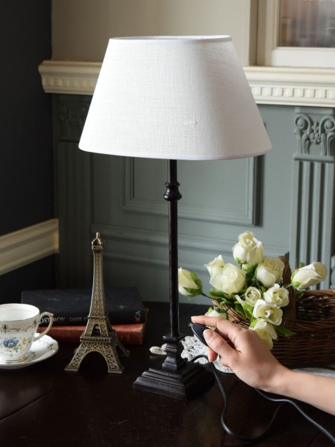 テーブルランプのスイッチ