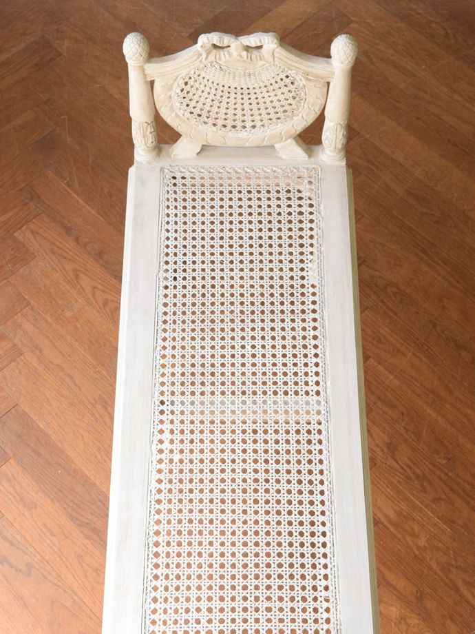 アンティーク調椅子の座面