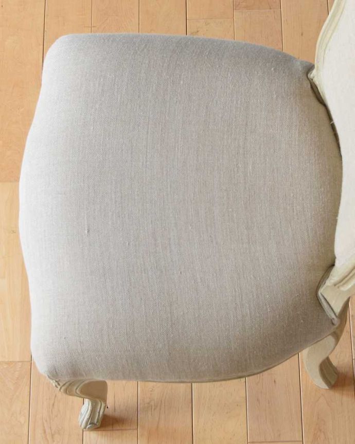 アンティーク風チェアの座面