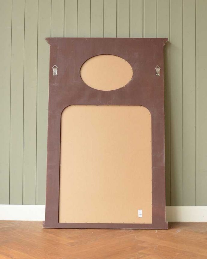 コントワールドファミーユ インテリア雑貨 コントワール・ド・ファミーユのミラー BASTIDE(GREY)。後ろから見ると・・・裏はこんな感じです。(cff-1047)