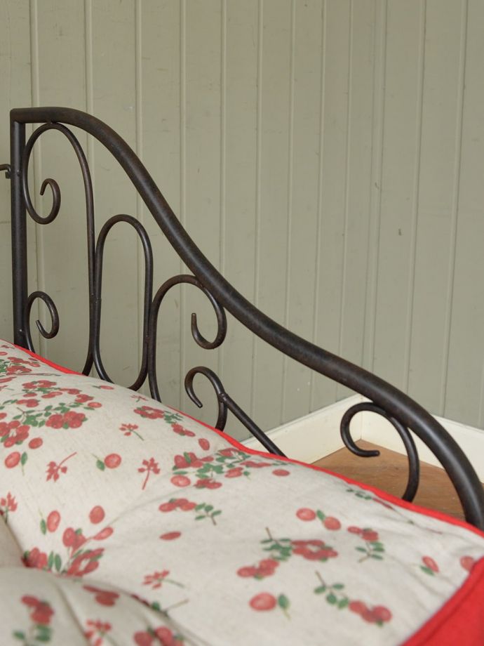 アイアンソファのアーム