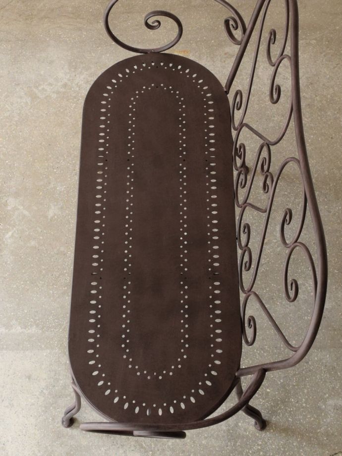 アイアンチェアの座面