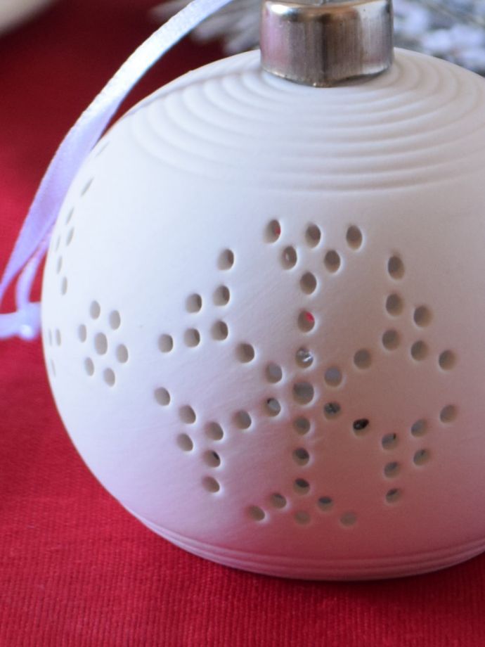 陶器製のクリスマス雑貨