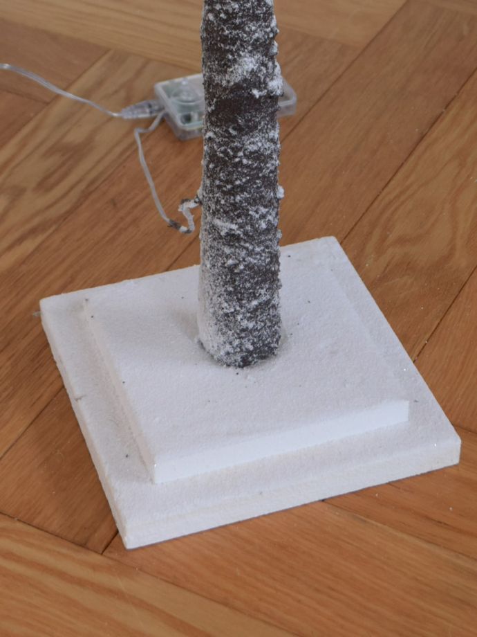 クリスマスツリーの土台