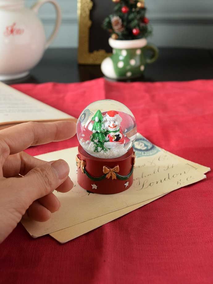 クリスマスのオブジェ