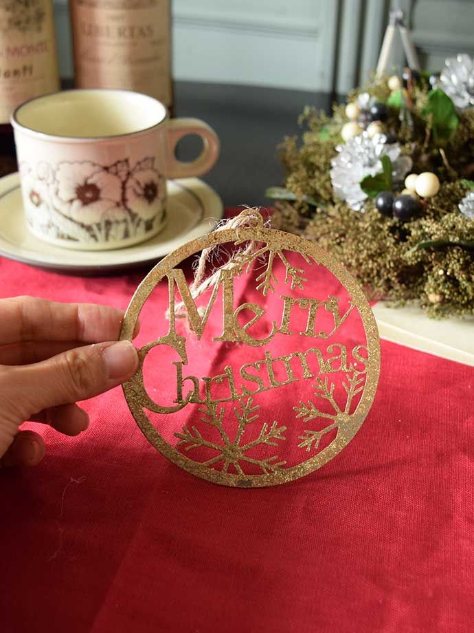 おしゃれなクリスマスオーナメント