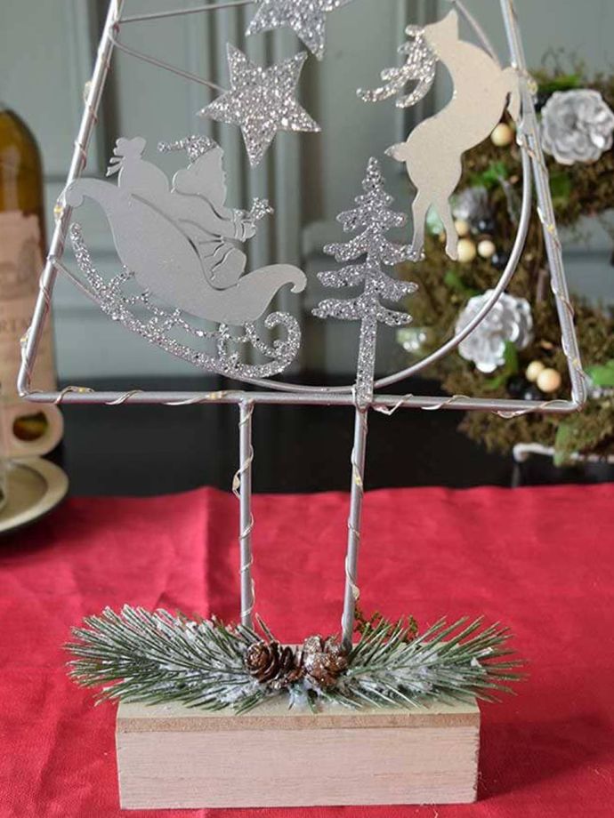 おしゃれなクリスマスのディスプレイ雑貨