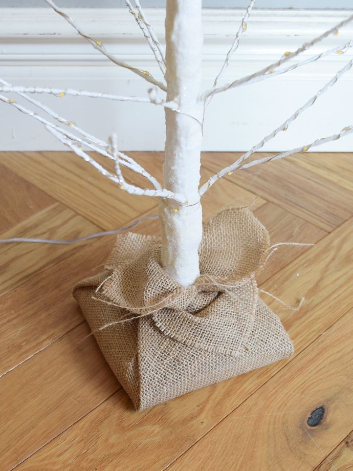 クリスマスツリーの土台