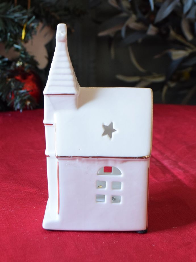 クリスマスオブジェの側面