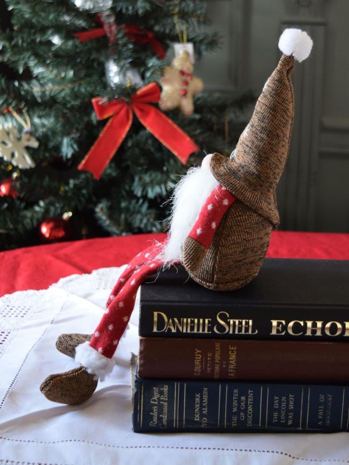 北欧の妖精トムテの横顔